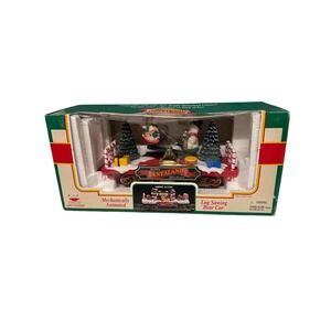 New Bright Santaland Animated See-Saw Snowman Train Car No 88WG Large Scale